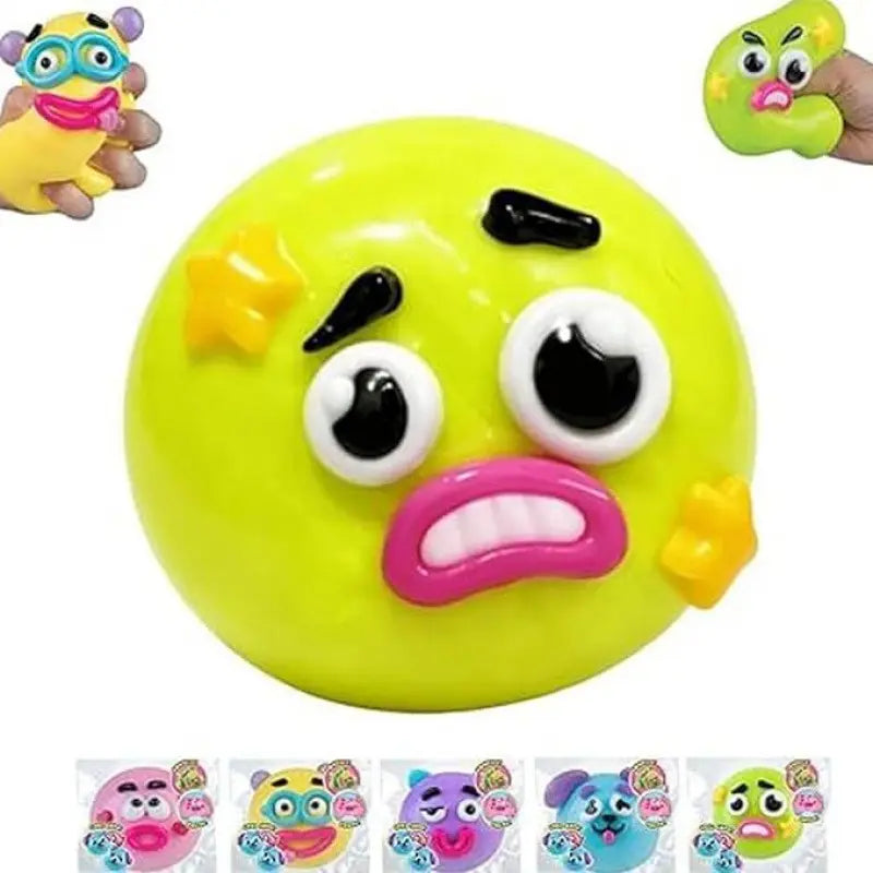 Dog Face Swap Squishy Soft Moldable Cute Slow Rise Relaxing Sensory Fidget Relief Anxiety Stress Fun with Interchangeable Faces for Tactile Play Fun, Smushers Squishy, Fidgets