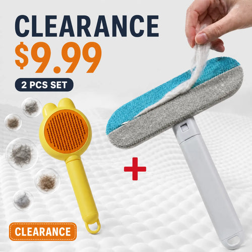 Cfume Petlovers Pet Hair Remover - Lint Brush & Scraper for Cats& Dogs | the Ultimate Tool for Removing Pet Hair Fromsofas, Beds, and Carpets Grooming Essentials